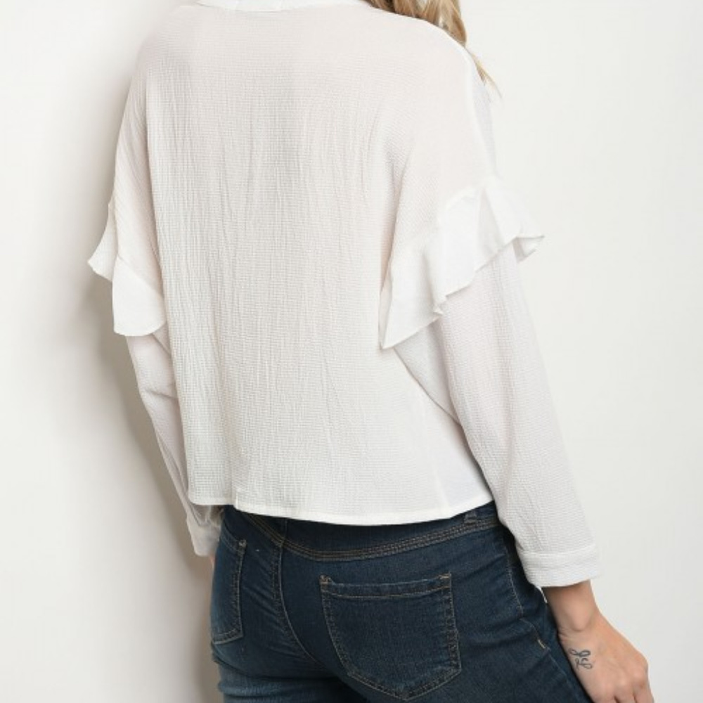 WHITE STATEMENT TOP - Picture 2 of 4